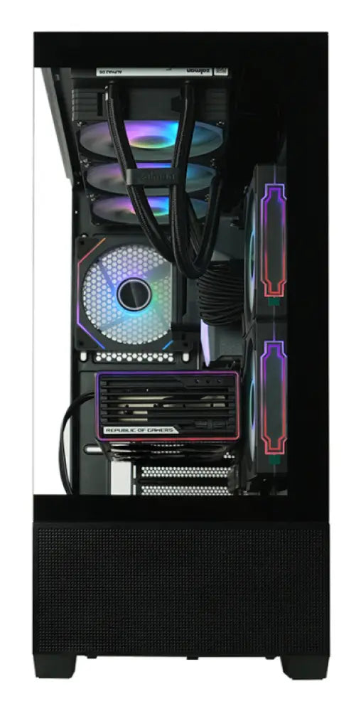 Zalman CHRONIX BLACK Midi Tower Negro - detalle