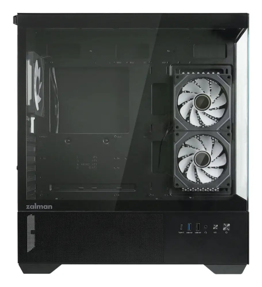 Zalman CHRONIX BLACK Midi Tower Negro - detalle