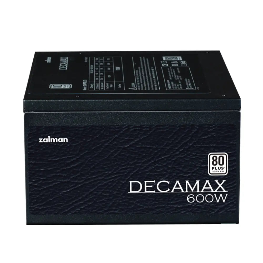 Zalman Decamax unidad de fuente de alimentación 600 W ATX Negro - detalle