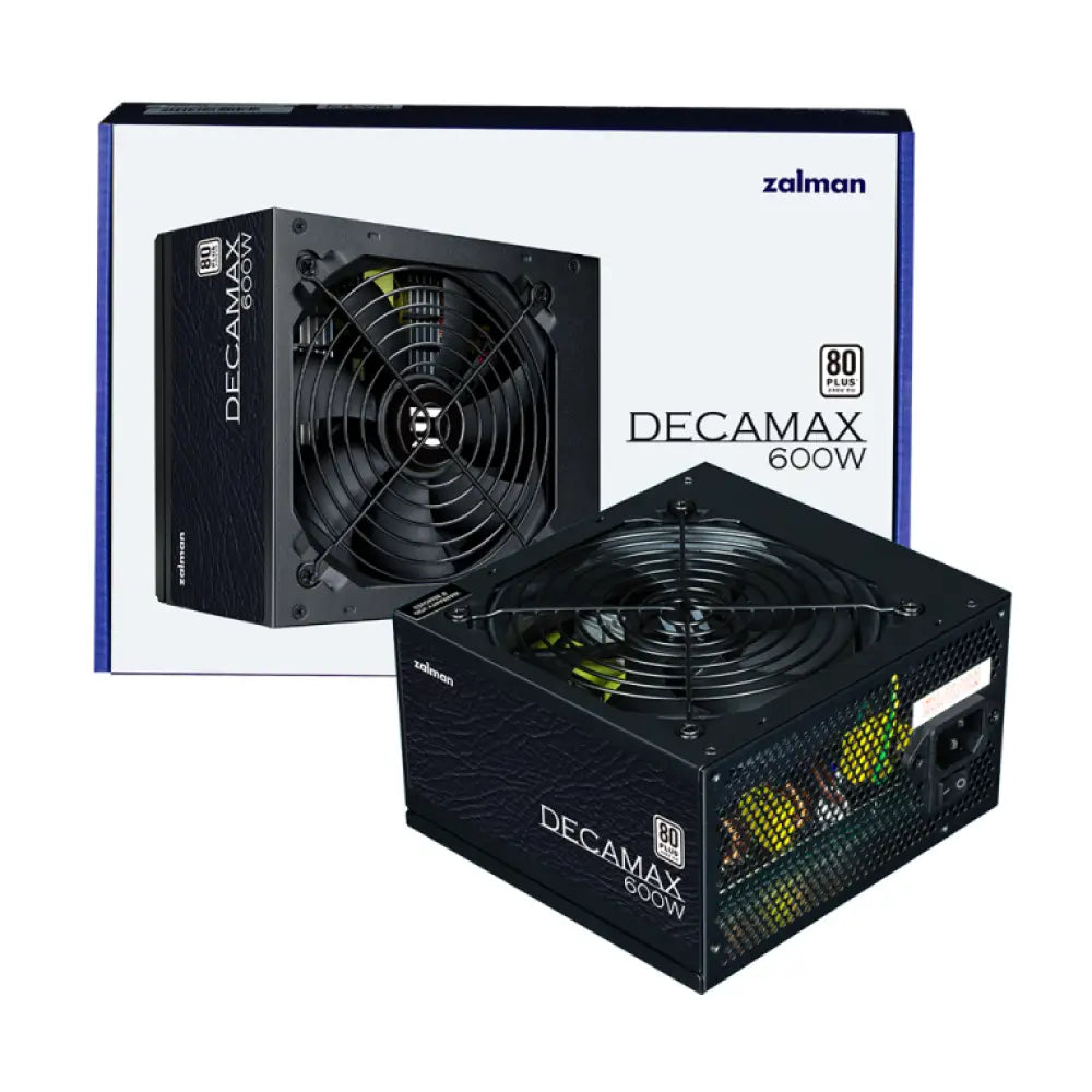 Zalman Decamax unidad de fuente de alimentación 600 W ATX Negro - detalle