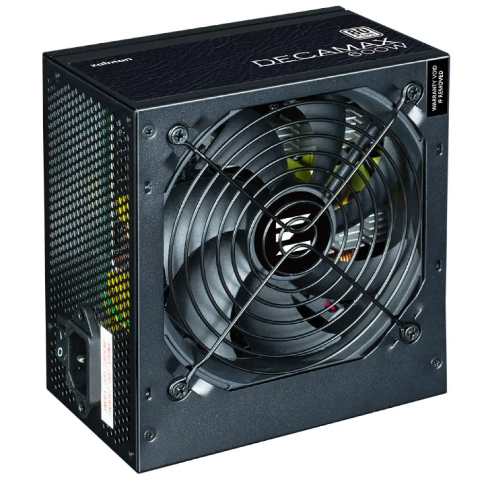 Zalman Decamax unidad de fuente de alimentación 600 W ATX Negro - detalle