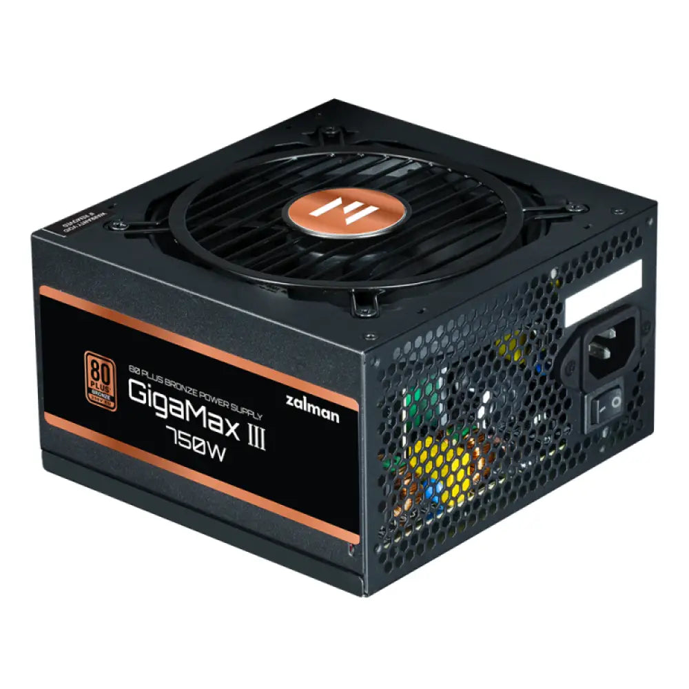 Zalman GigaMax III unidad de fuente de alimentación 750 W ATX Negro