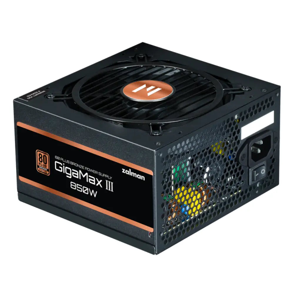 Zalman GigaMax III unidad de fuente de alimentación 850 W ATX Negro