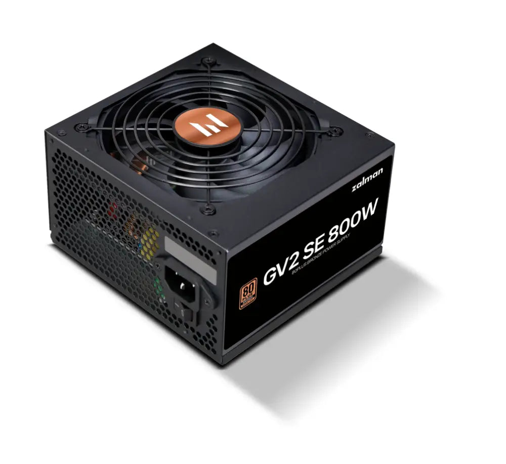 Zalman GV2SE unidad de fuente de alimentación 800 W 20+4 pin ATX ATX Negro