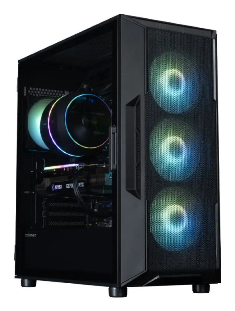 Zalman i3 NEO ARGB V2 BLACK Midi Tower Negro - detalle