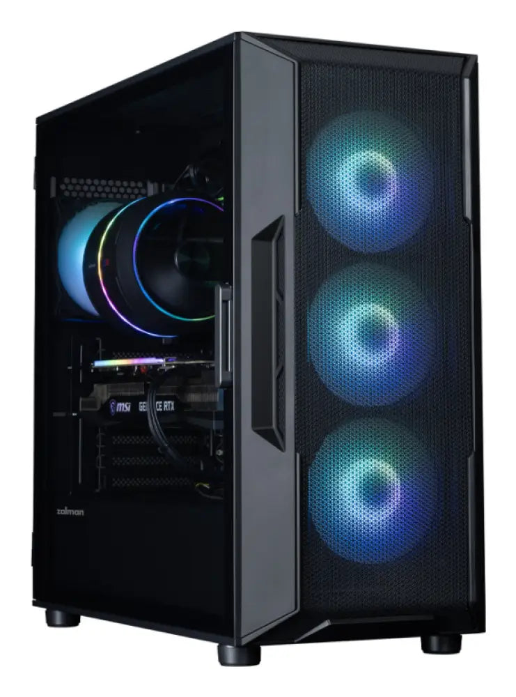 Zalman i3 NEO ARGB V2 BLACK Midi Tower Negro - detalle