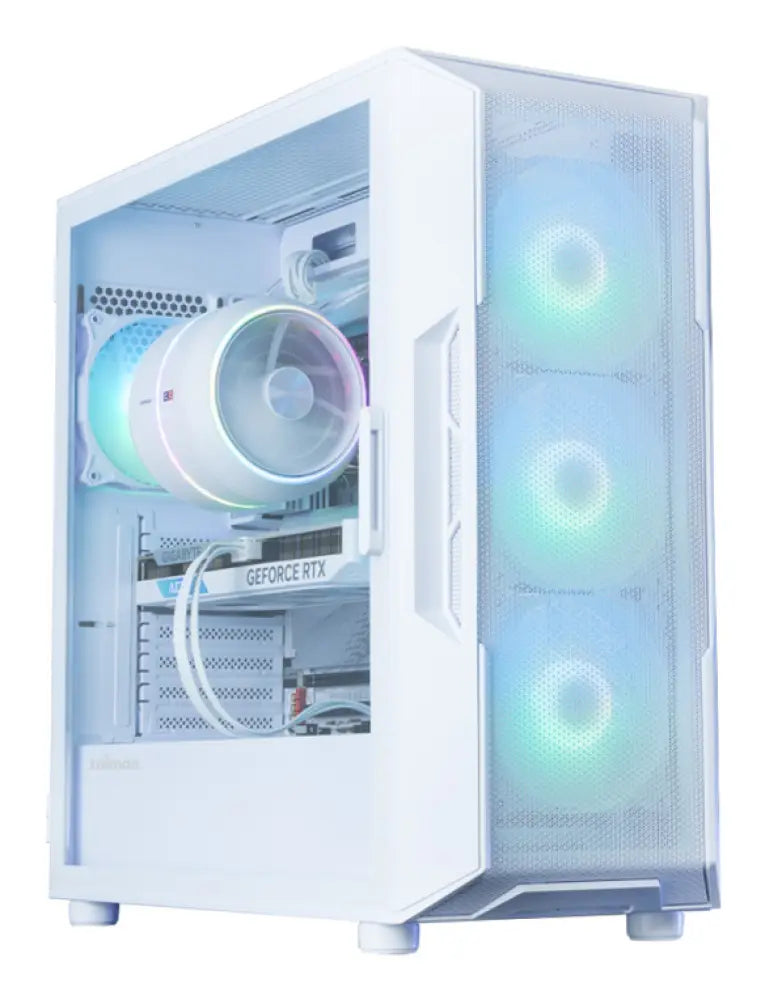 Zalman i3 NEO ARGB V2 WHITE Midi Tower Blanco - detalle