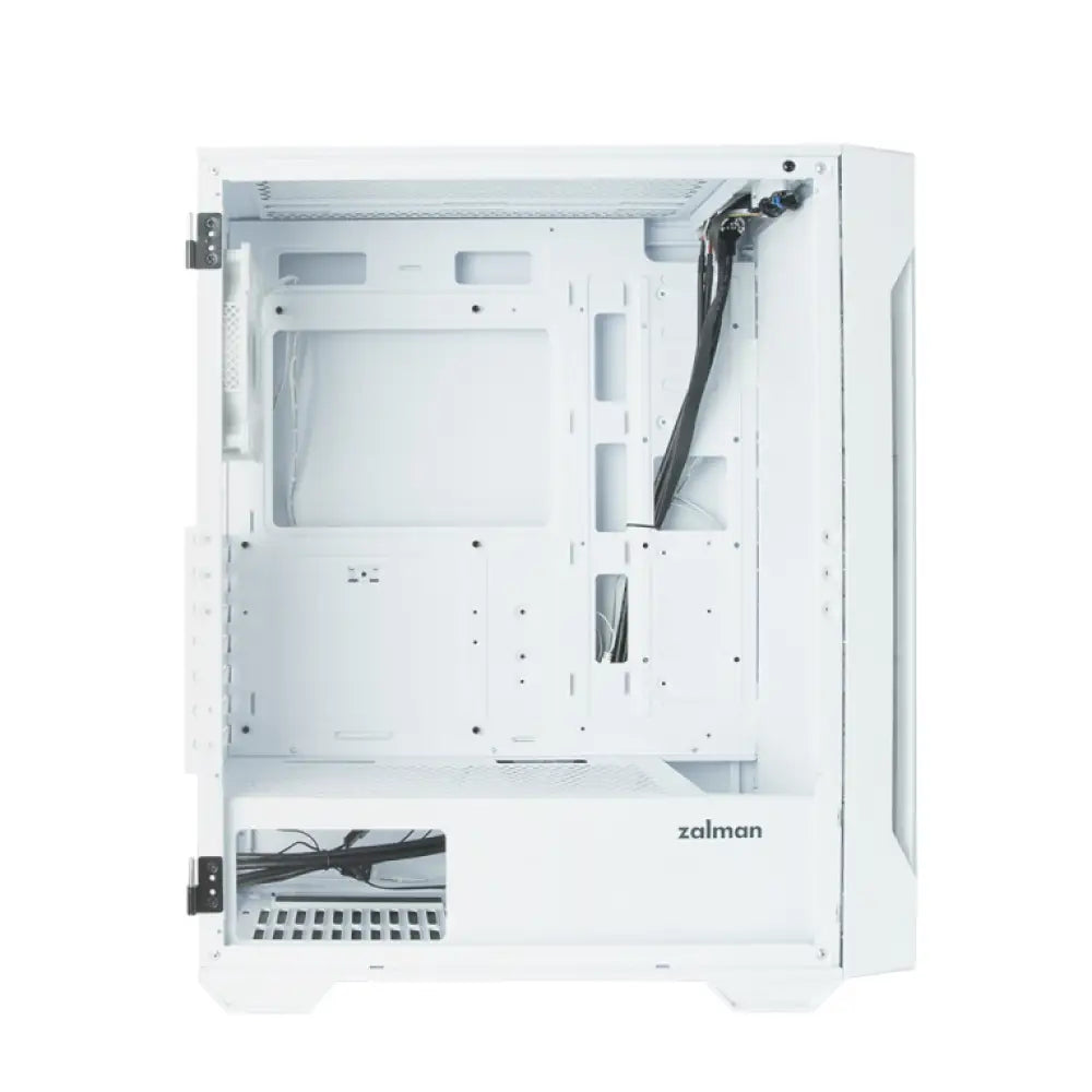 Zalman I3 NEO TG WHITE carcasa de ordenador Midi Tower Blanco - detalle