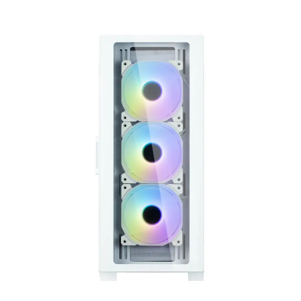 Zalman I3 NEO TG WHITE carcasa de ordenador Midi Tower Blanco - detalle