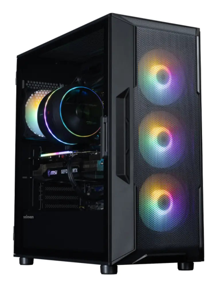 Zalman I3 NEO V2 BLACK carcasa de ordenador Midi Tower Negro - detalle