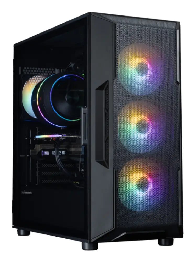 Zalman I3 NEO V2 BLACK carcasa de ordenador Midi Tower Negro - detalle