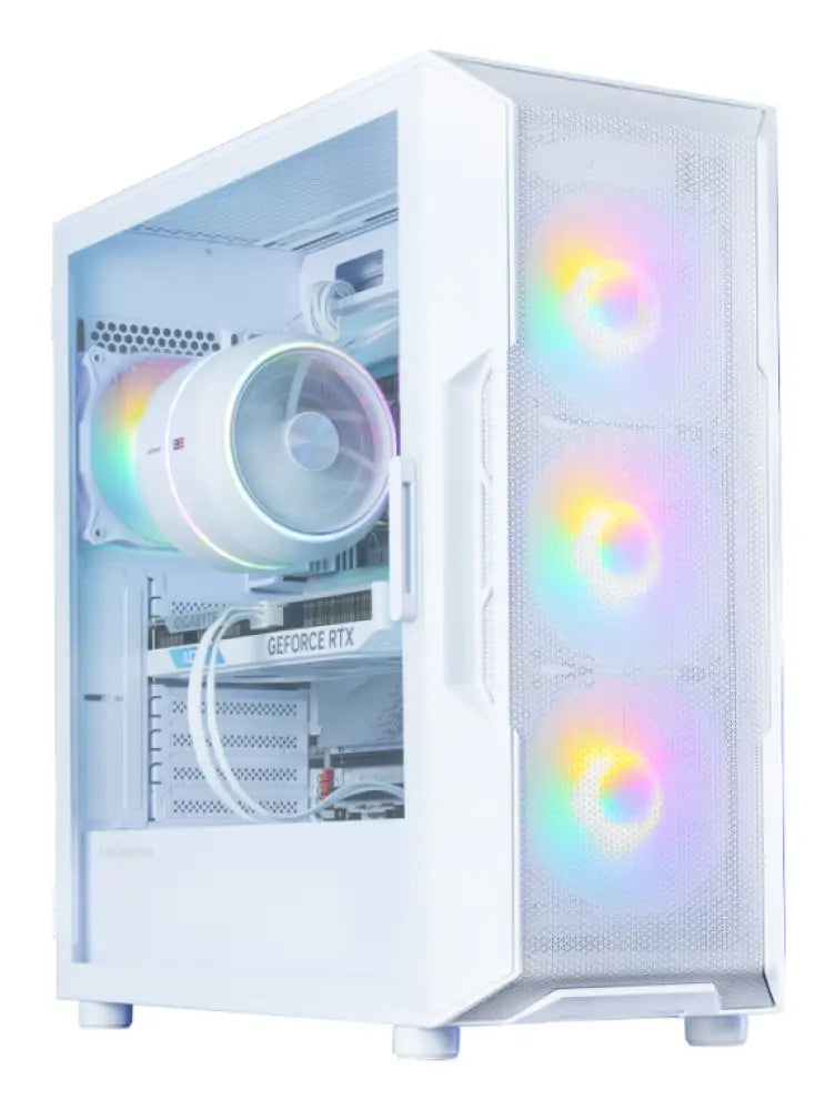 Zalman I3 NEO V2 WHITE carcasa de ordenador Midi Tower Blanco - detalle