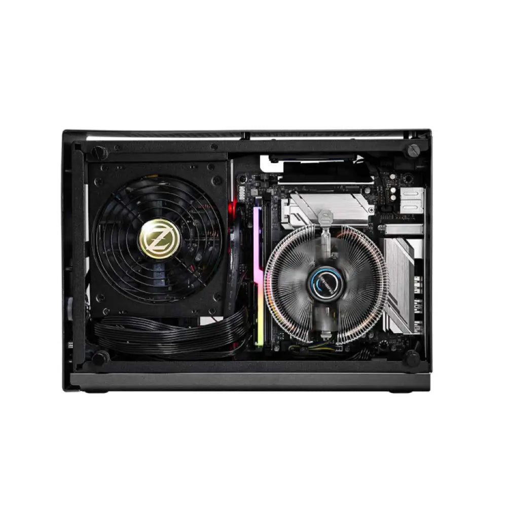 Zalman M2 Mini-Silver Mini Tower Plata - detalle