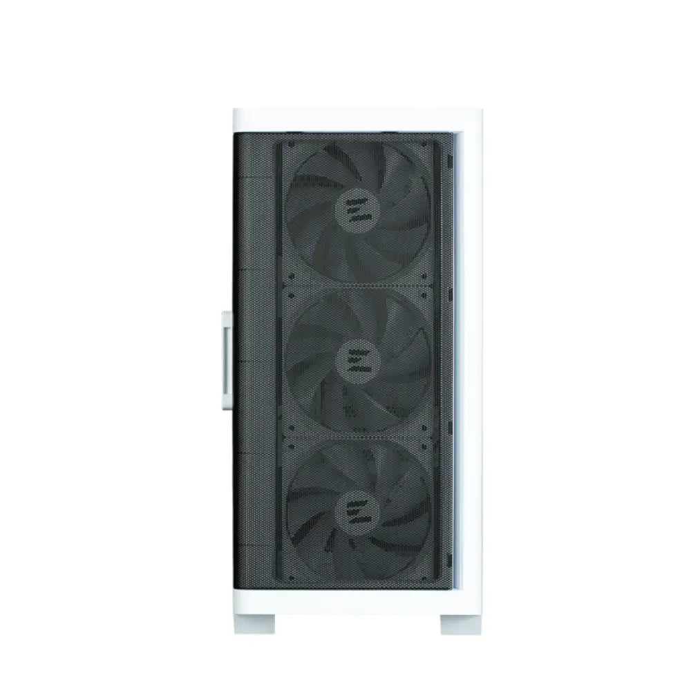Zalman M4 WHITE carcasa de ordenador Mini Tower Negro. Blanco - detalle