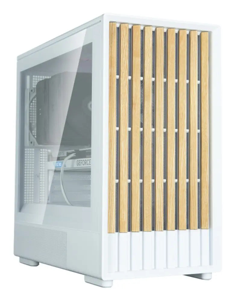Zalman P10 NAMU WHITE carcasa de ordenador Mini Tower Blanco - detalle