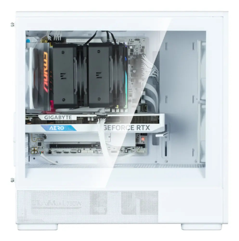 Zalman P10 NAMU WHITE carcasa de ordenador Mini Tower Blanco - detalle
