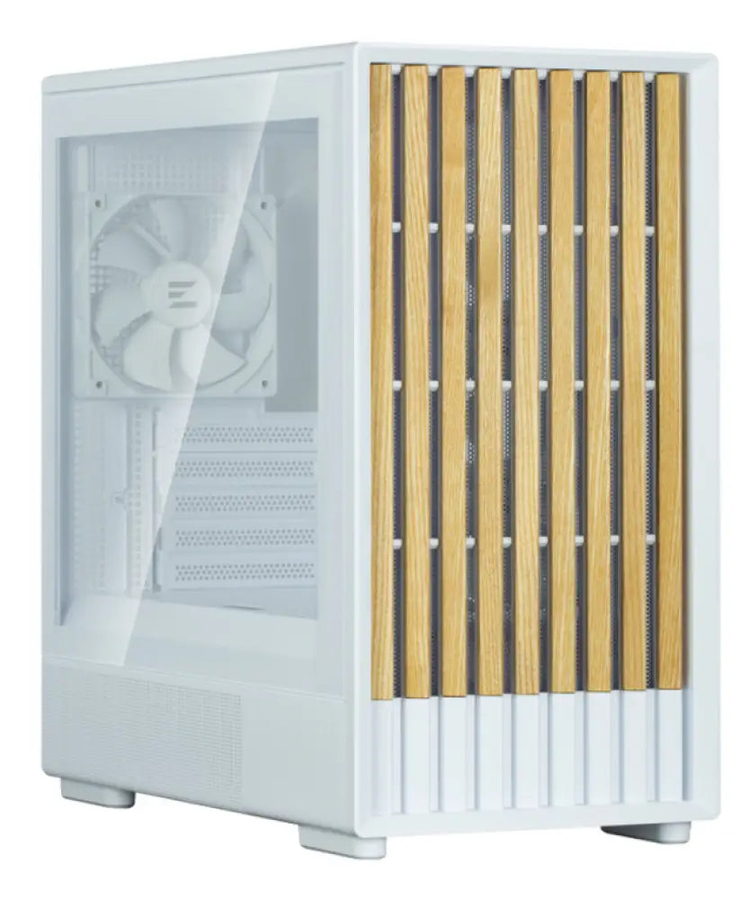 Zalman P10 NAMU WHITE carcasa de ordenador Mini Tower Blanco - detalle