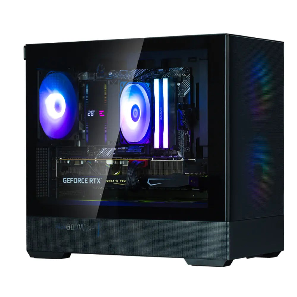 Zalman P30 Air Black Mini Tower Negro - detalle