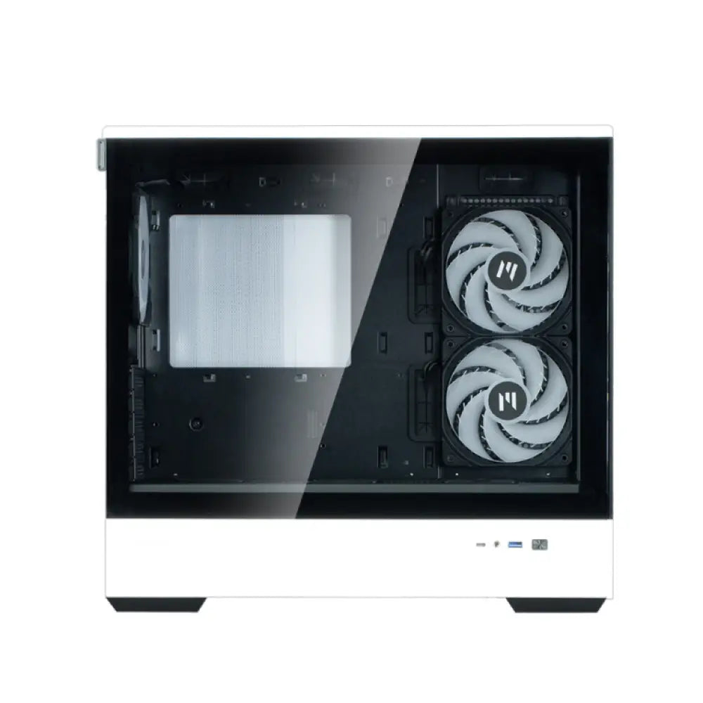 Zalman P30 BW carcasa de ordenador Mini Tower Negro - detalle