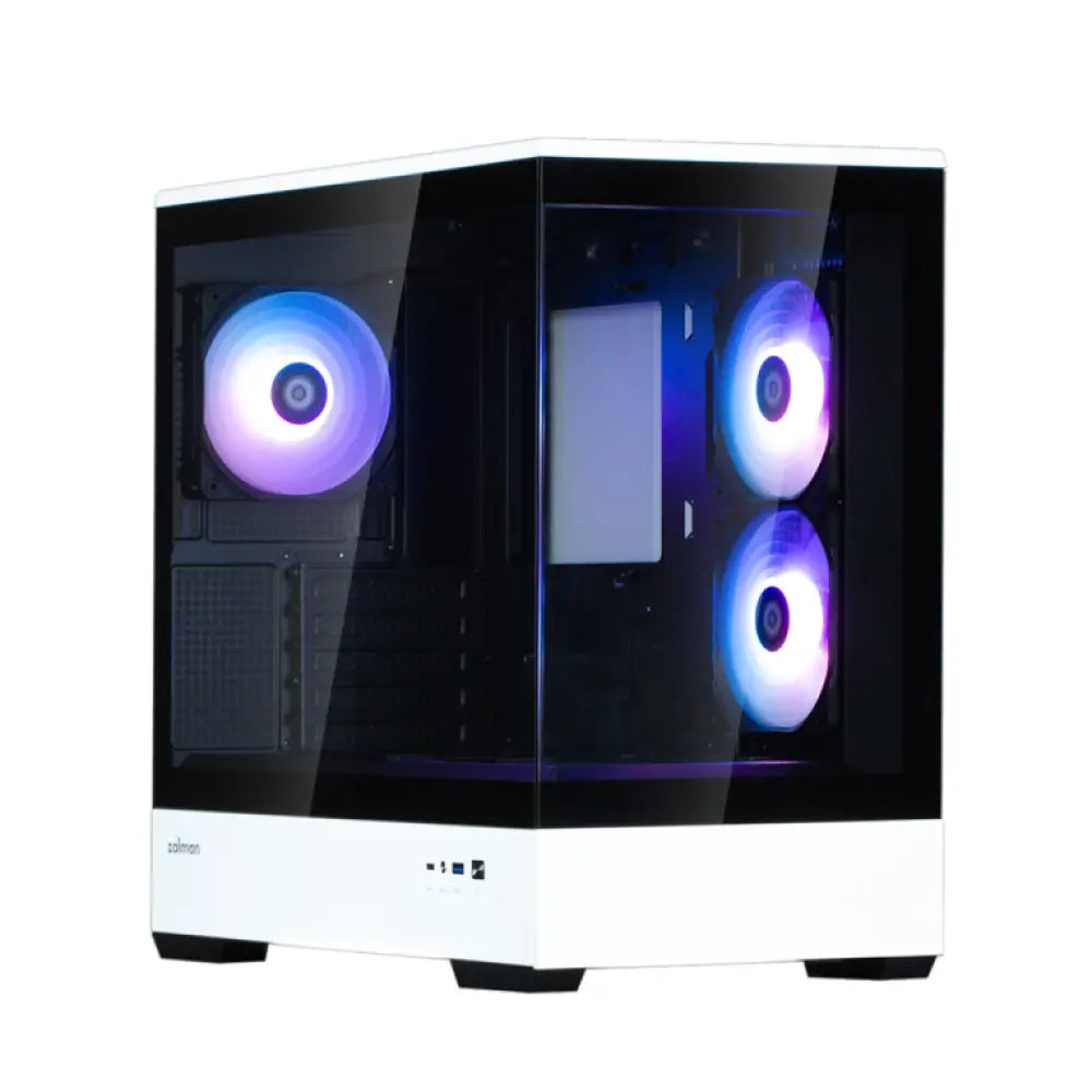 Zalman P30 BW carcasa de ordenador Mini Tower Negro - detalle