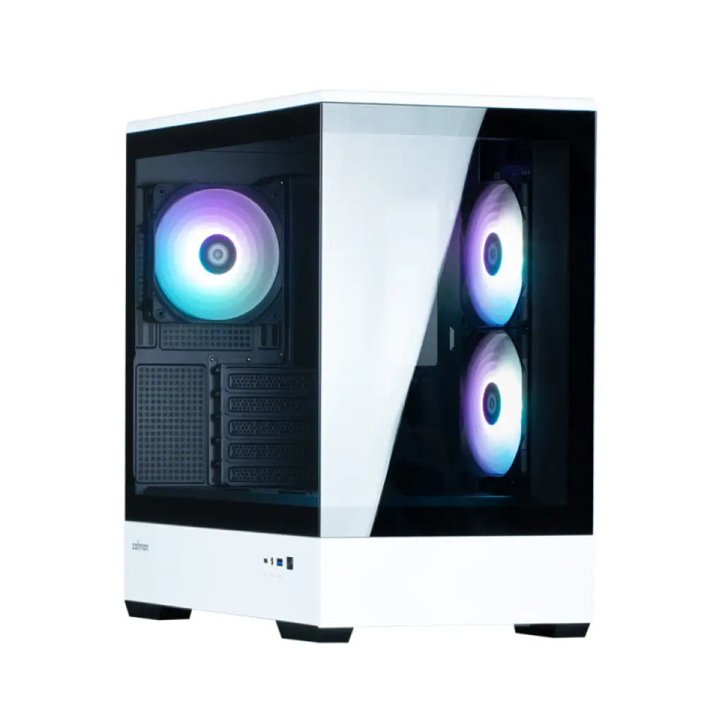 Zalman P30 BW carcasa de ordenador Mini Tower Negro - detalle