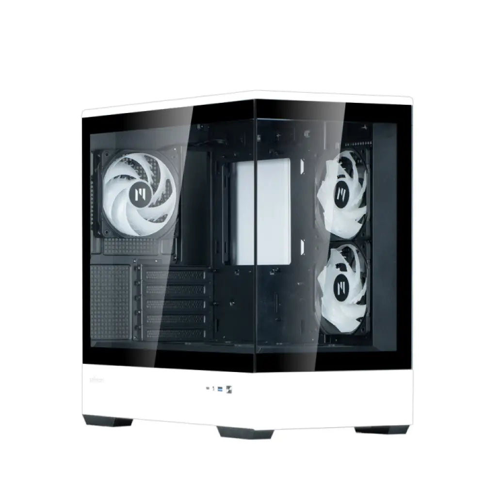 Zalman P30 BW carcasa de ordenador Mini Tower Negro - detalle