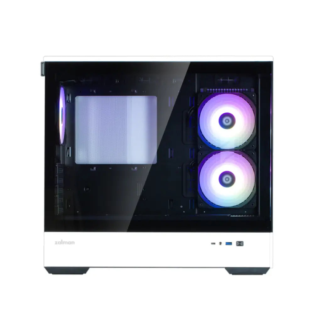 Zalman P30 BW carcasa de ordenador Mini Tower Negro - detalle