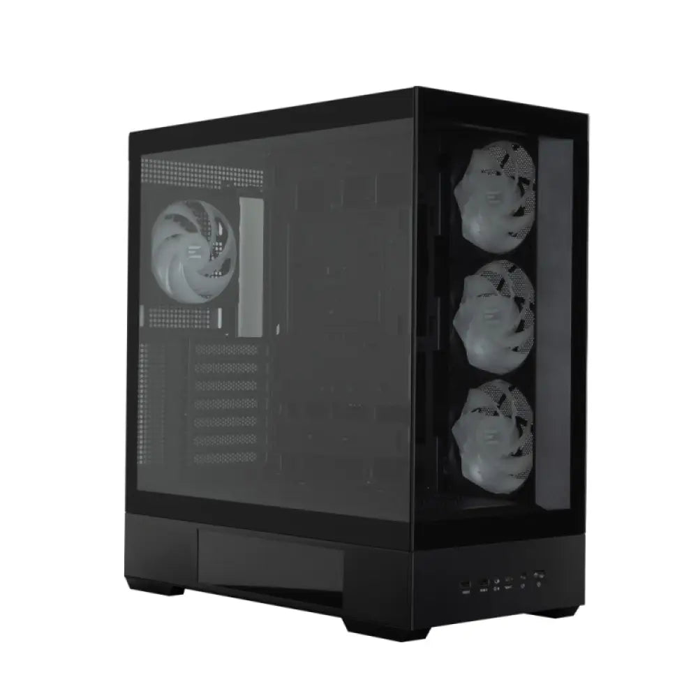 Zalman P40 DS BLACK Midi Tower Negro - detalle