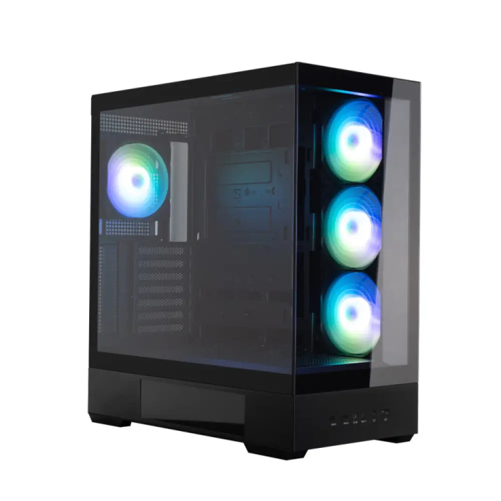 Zalman P40 DS BLACK Midi Tower Negro - detalle