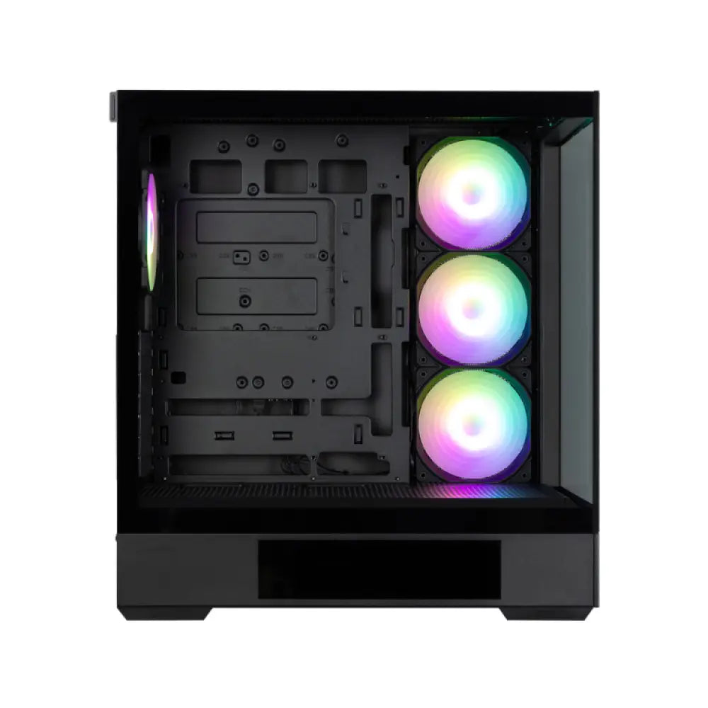 Zalman P40 DS BLACK Midi Tower Negro - detalle