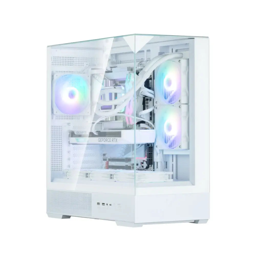Zalman P40 Prism White Midi Tower Blanco - detalle