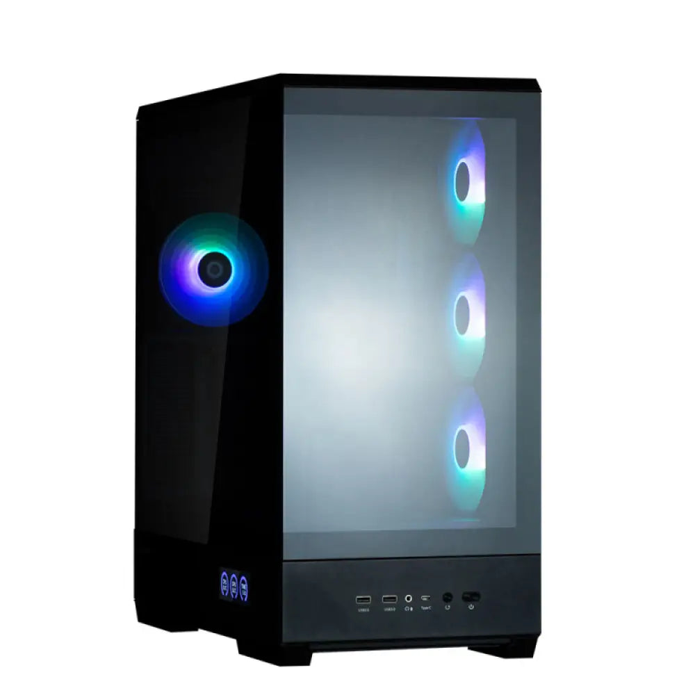 Zalman P50 DS Black Midi Tower Negro - detalle