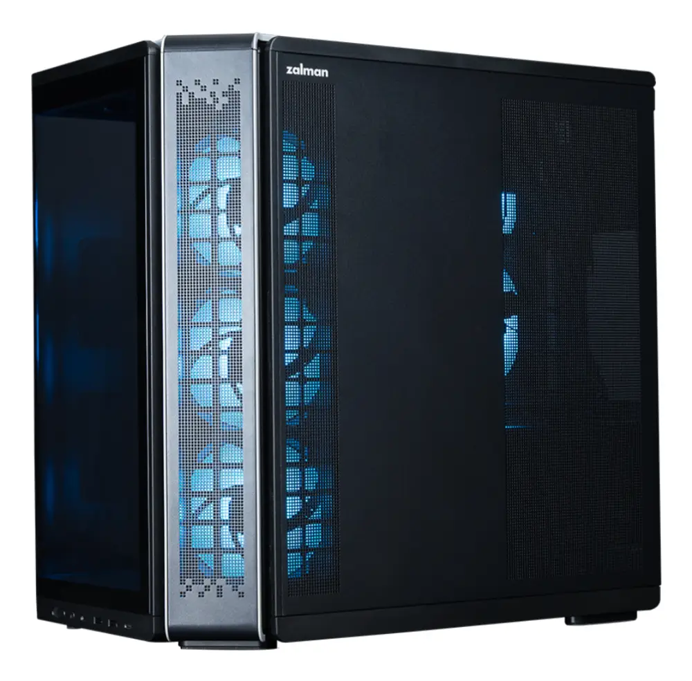 Zalman P60 BLACK carcasa de ordenador Midi Tower Negro - detalle