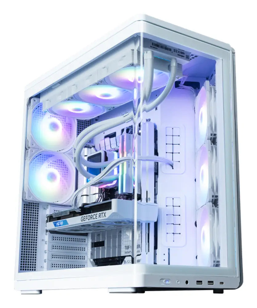 Zalman P60 WHITE carcasa de ordenador Midi Tower Blanco - detalle