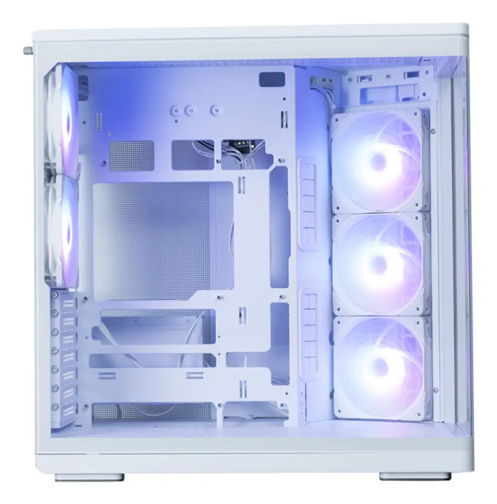 Zalman P60 WHITE carcasa de ordenador Midi Tower Blanco - detalle