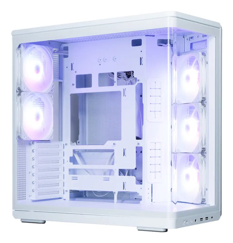 Zalman P60 WHITE carcasa de ordenador Midi Tower Blanco - detalle