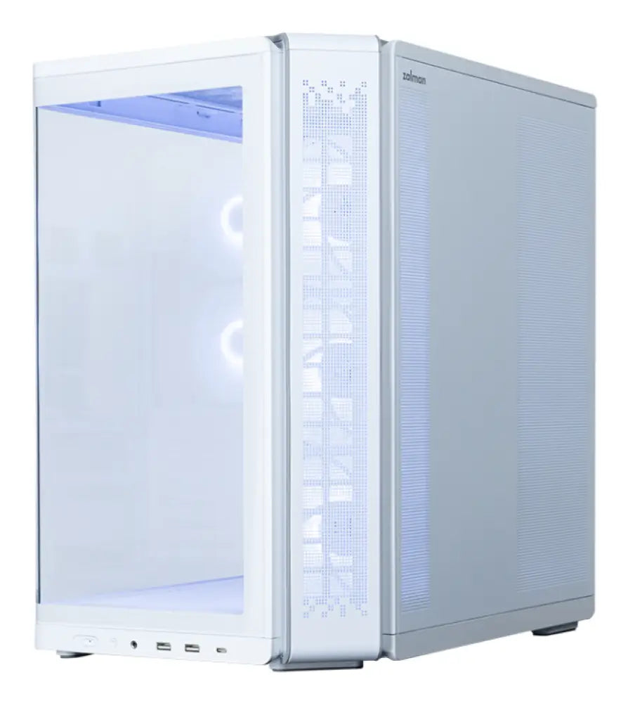 Zalman P60 WHITE carcasa de ordenador Midi Tower Blanco - detalle