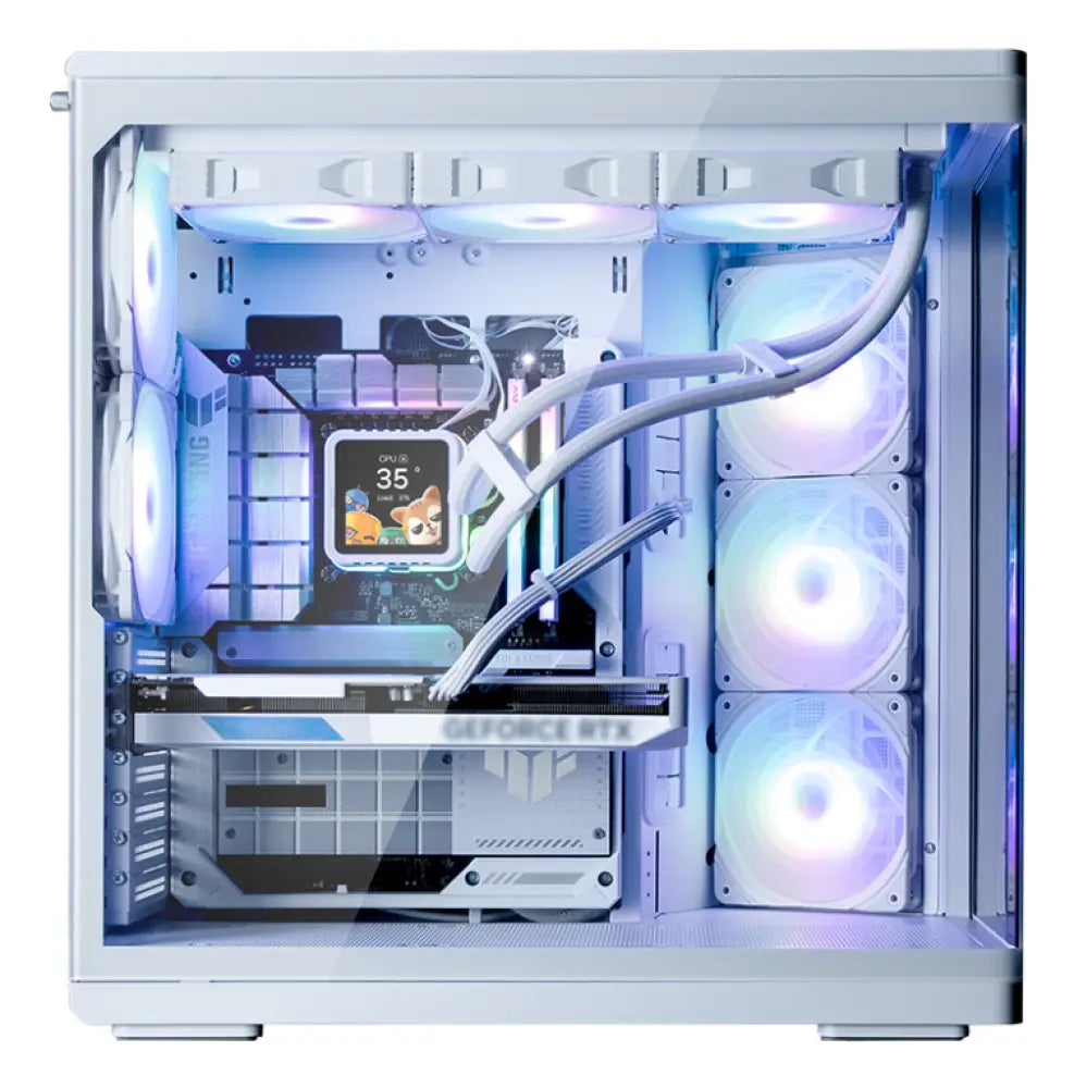 Zalman P60 WHITE carcasa de ordenador Midi Tower Blanco - detalle