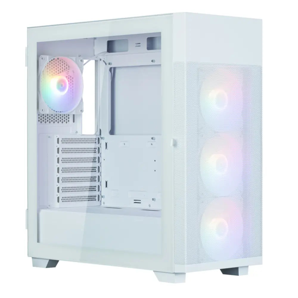 Zalman S5 NEO WHITE Midi Tower Blanco - detalle