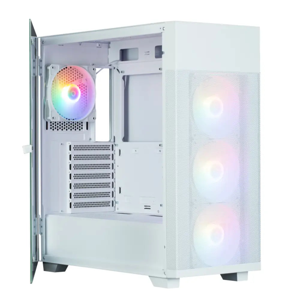 Zalman S5 NEO WHITE Midi Tower Blanco - detalle
