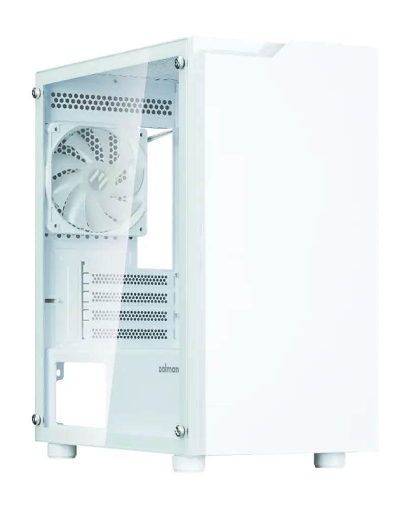 Zalman T4 PLUS Mini Tower Blanco - detalle