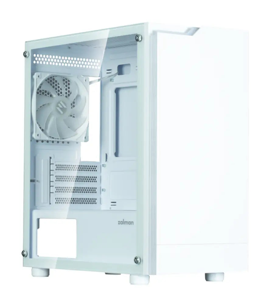 Zalman T4 PLUS Mini Tower Blanco - detalle
