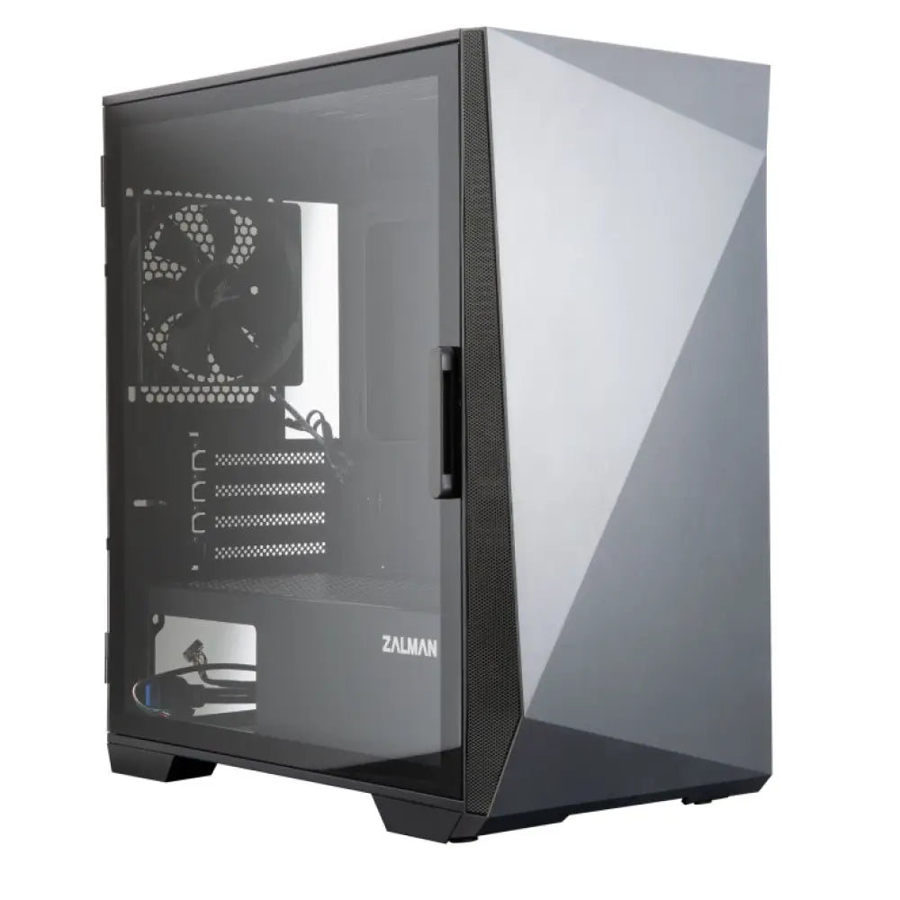 Zalman Z1 ICEBERG BLACK carcasa de ordenador Mini Tower Negro - detalle