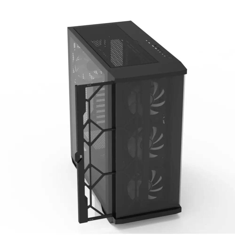 Zalman Z10 DUO carcasa de ordenador Midi Tower Negro - detalle