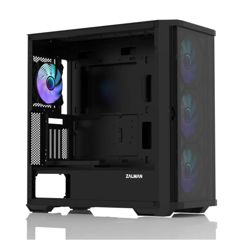 Zalman Z10 DUO carcasa de ordenador Midi Tower Negro - detalle