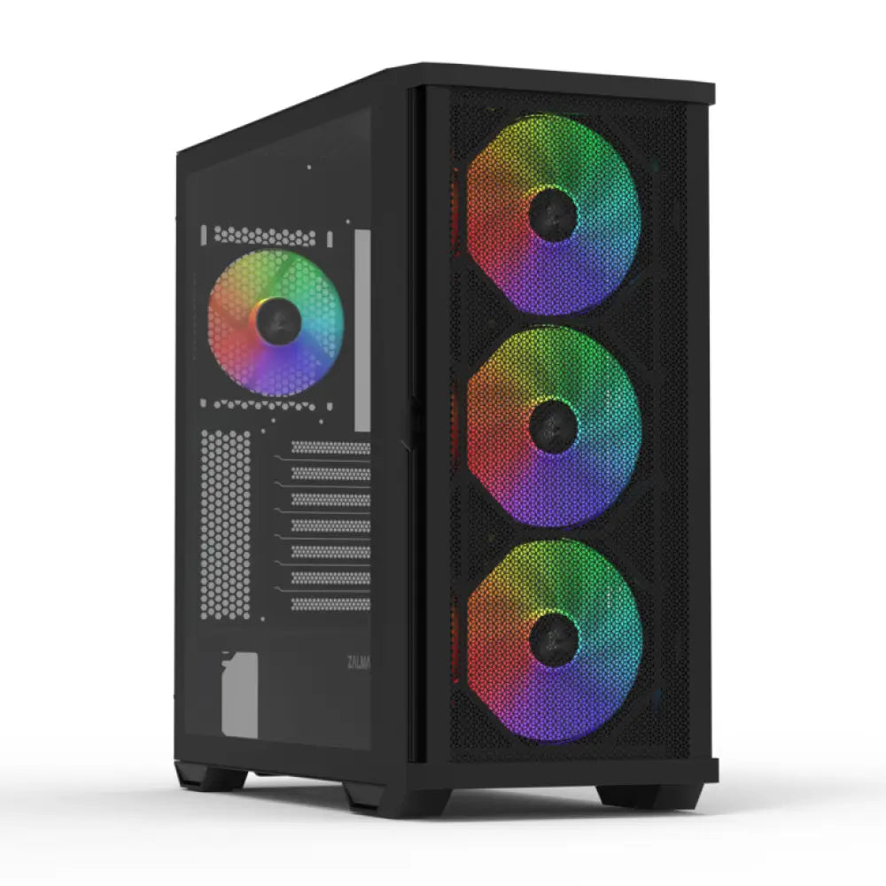 Zalman Z10 PLUS carcasa de ordenador Midi Tower Negro - detalle