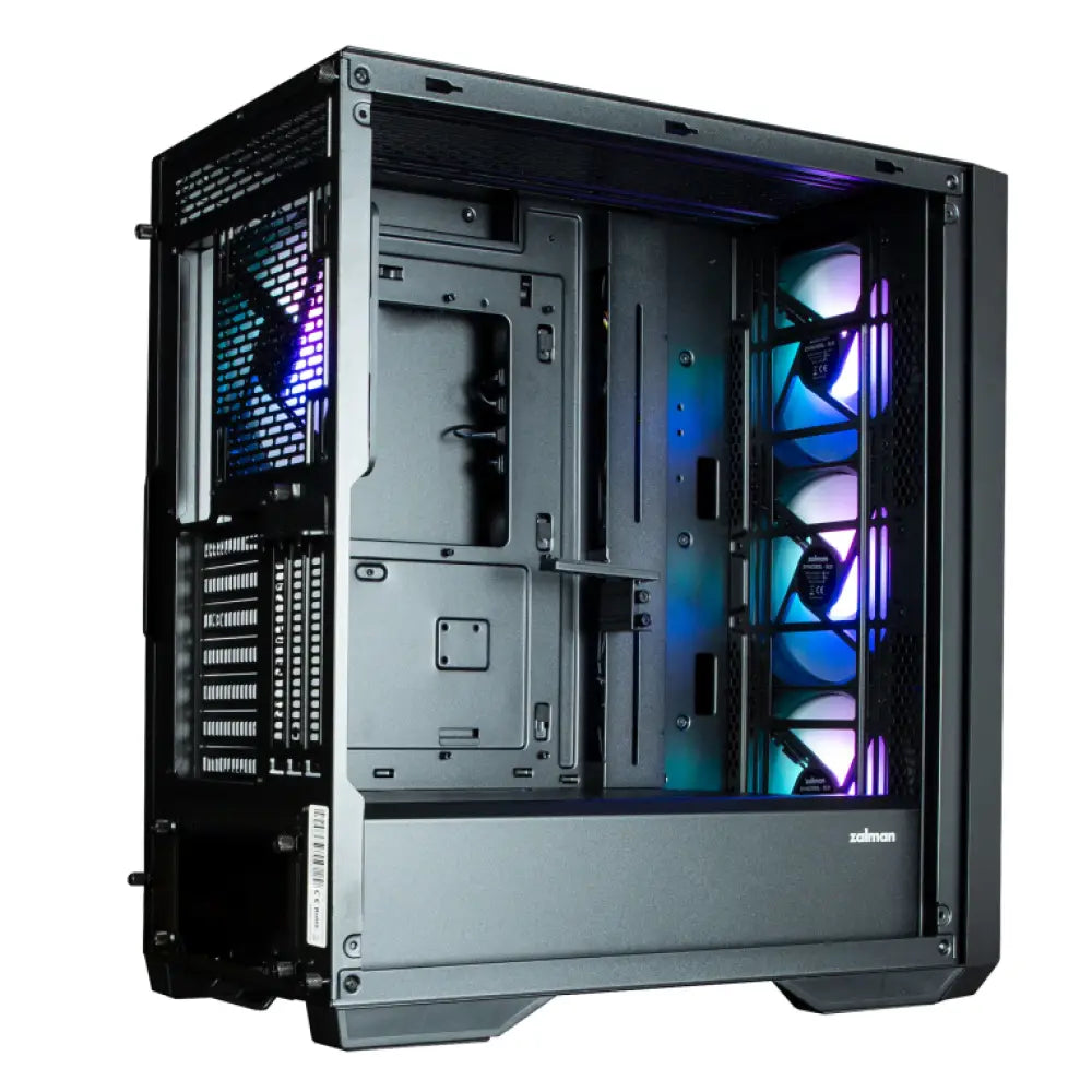 Zalman Z9 Iceberg MS Black Midi Tower Negro - detalle