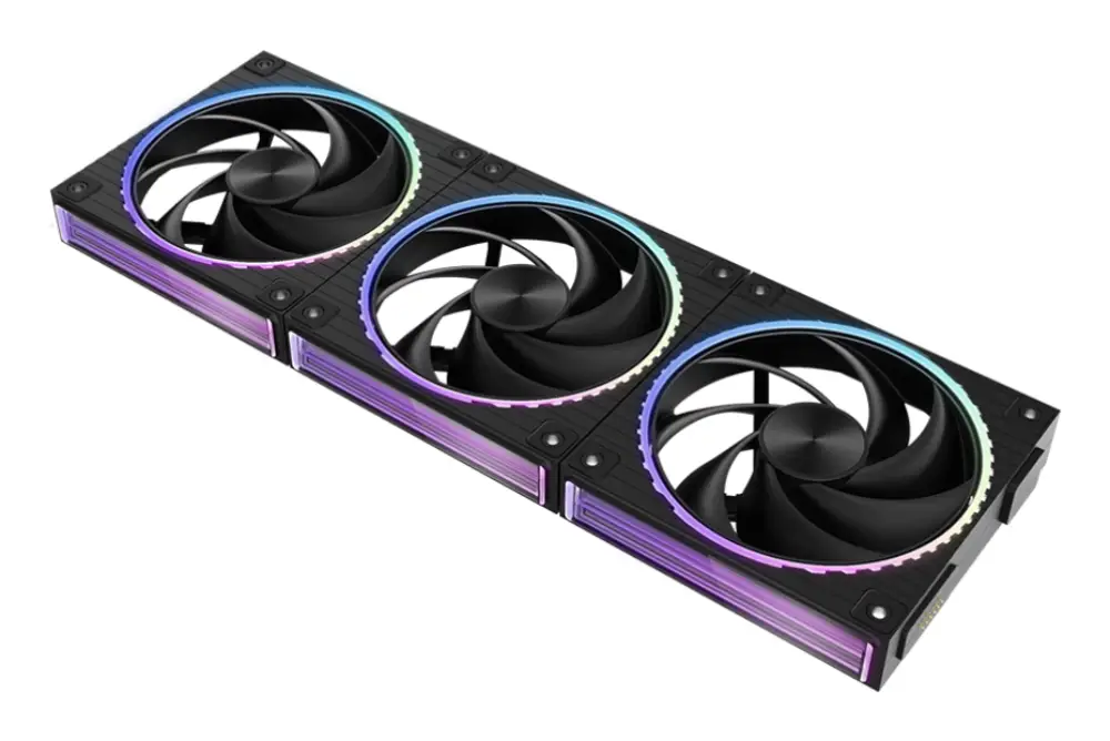 Zalman ZM-DF120 A3 BLACK sistema de refrigeración para ordenador Placa base Ventilador 12.4 cm Negro 1 pieza(s)