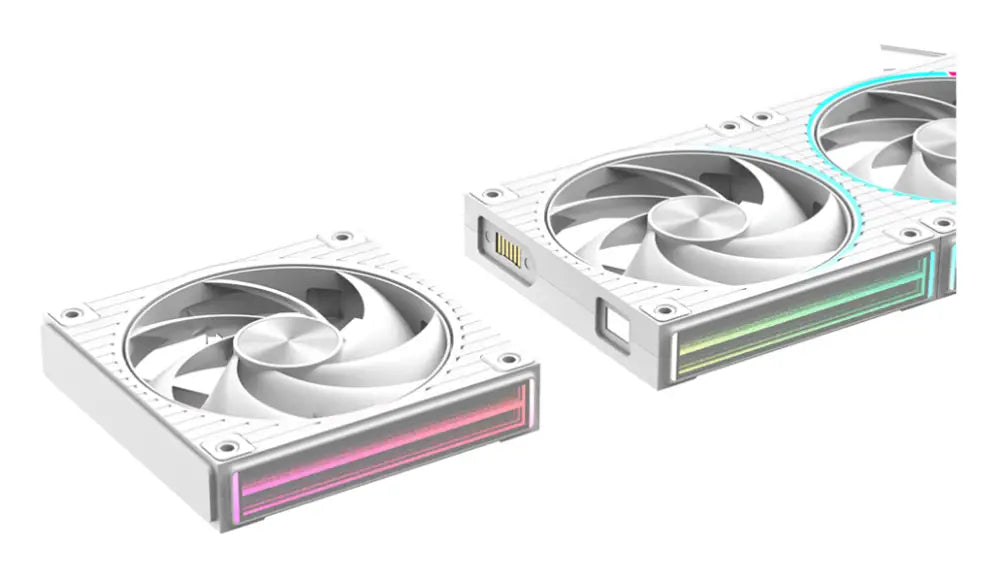 Zalman ZM-DF120 A3 WHITE sistema de refrigeración para ordenador Placa base Ventilador 12.4 cm Blanco 1 pieza(s) - detalle