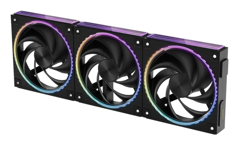 Zalman ZM-DF120 BLACK sistema de refrigeración para ordenador Placa base Ventilador 12.4 cm Negro 1 pieza(s) - detalle